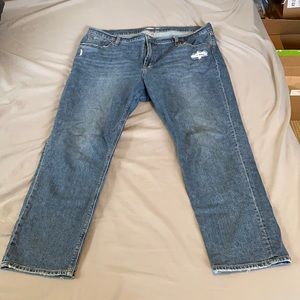 Boyfriend mid rise jeans